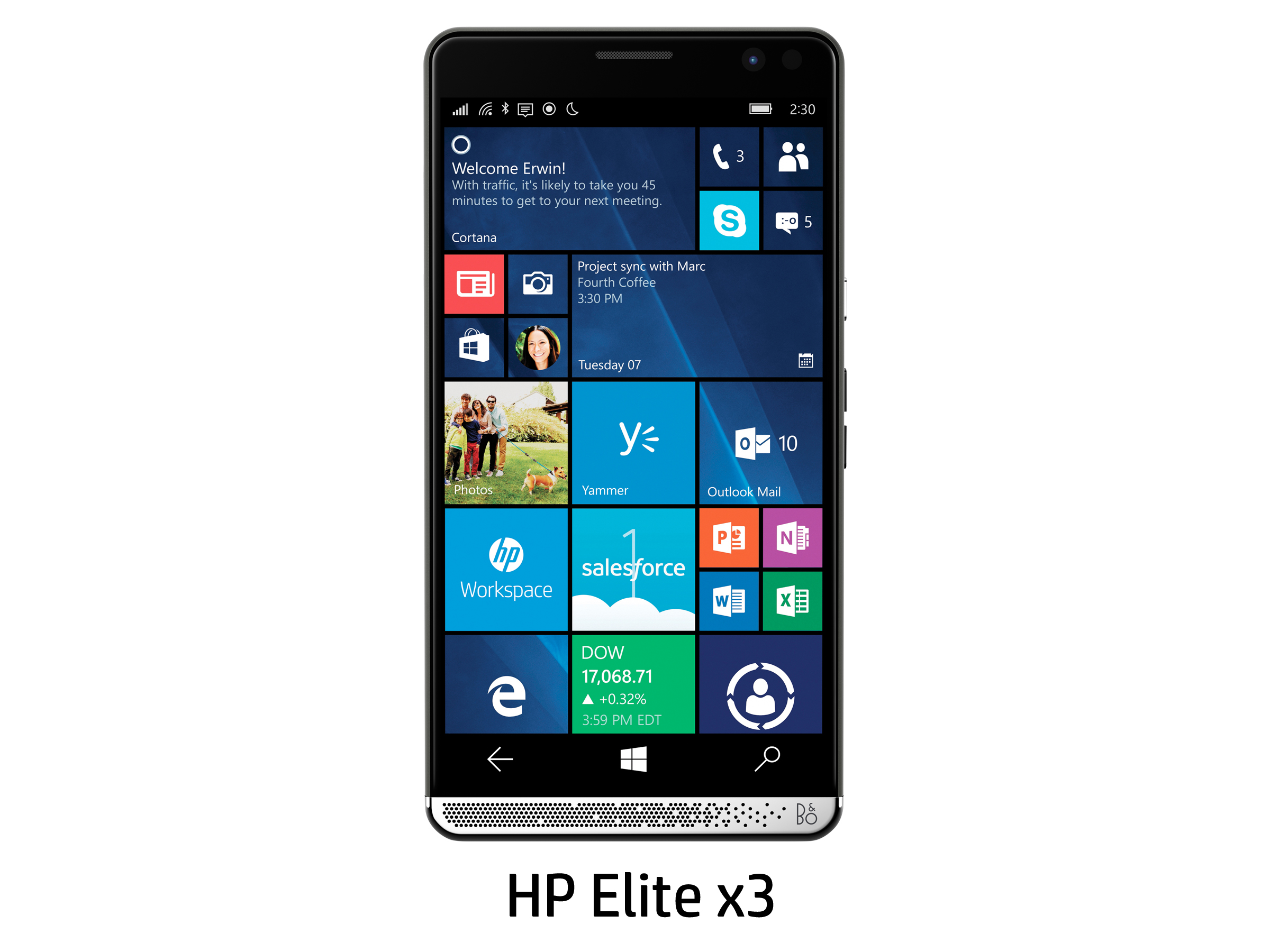 スマホ時々PC、Windows 10 Mobile搭載デバイス「HP Elite x3」登場