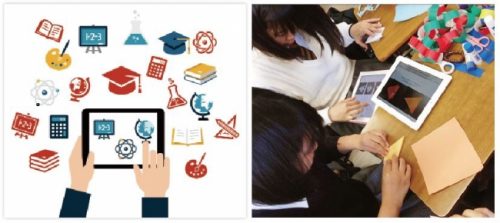 近畿大学附属高等学校では、2013年からiPadを生徒一人一台持つなど、ICT教育に力をいれている