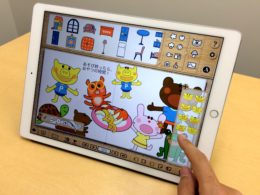 デジタル絵本が作れる「ピッケのつくる絵本 for iPad」
