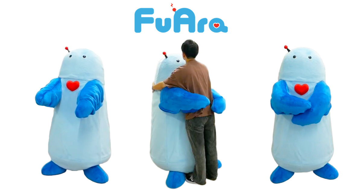 大阪工業大学、離れていても「ハグ」ができる 遠隔抱きしめロボット